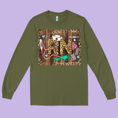 Western Registered Nurse Long Sleeve Tee Designed By Lillyallendesigns