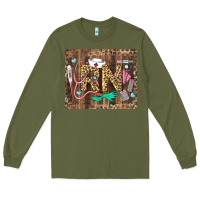 Army Green Western Registered Nurse Long Sleeve Tee - LillyAllenDesigns