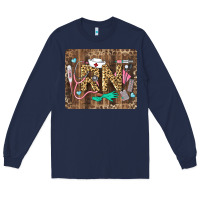 Navy Western Registered Nurse Long Sleeve Tee - LillyAllenDesigns