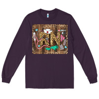 Plum Western Registered Nurse Long Sleeve Tee - LillyAllenDesigns