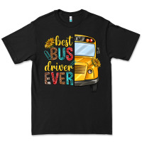 Black best bus driver ever Premium Tee - texasbilliewilder
