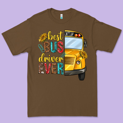 Best Bus Driver Ever Premium Tee Designed By Texasbilliewilder