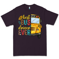 Plum best bus driver ever Premium Tee - texasbilliewilder