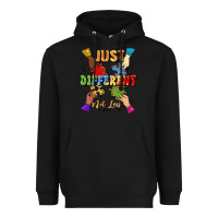 Black just different not less Heavyweight Hoodie - Artiststas