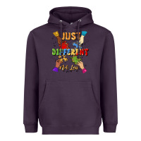 Plum just different not less Heavyweight Hoodie - Artiststas
