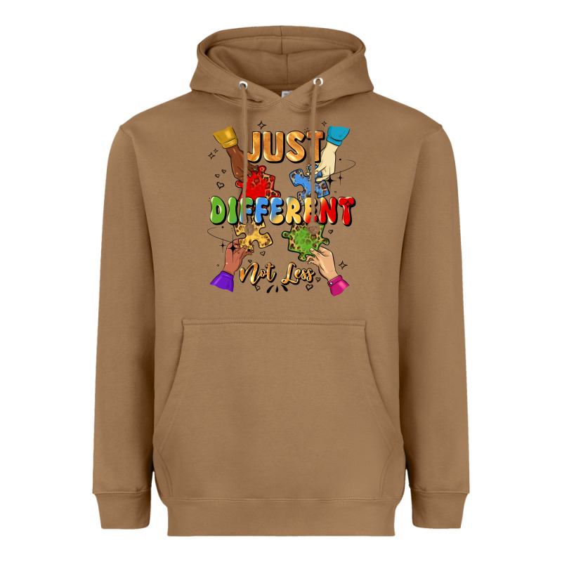 Just Different Not Less Heavyweight Hoodie by Artiststas | Teevron