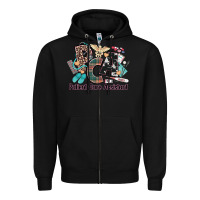 Black pca patient care assistant western Zipper Hoodie - NancyCooperArtShop