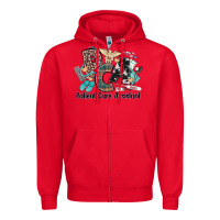 Red pca patient care assistant western Zipper Hoodie - NancyCooperArtShop
