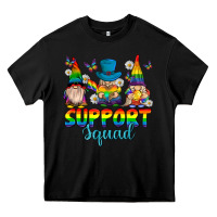 Black support squad pride gnomies Heavy Core Tee - texasbilliewilder