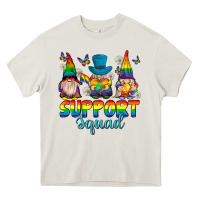 Cream support squad pride gnomies Heavy Core Tee - texasbilliewilder