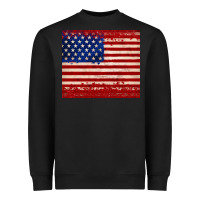Black american flag tumbler Heavyweight Sweatshirt - JahusDesignShop