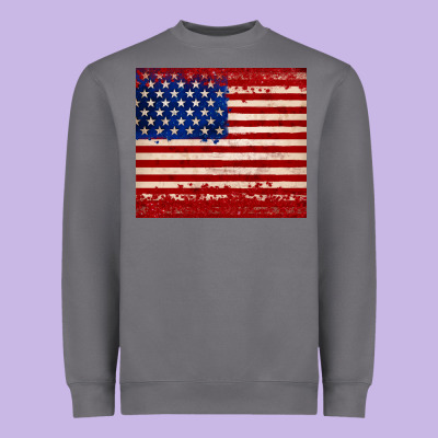 American Flag Tumbler Heavyweight Sweatshirt Designed By Jahusdesignshop