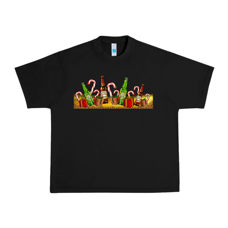 Beer Bottles For Christmas Urban Heavy Tee by AdoDesignShop | Teevron