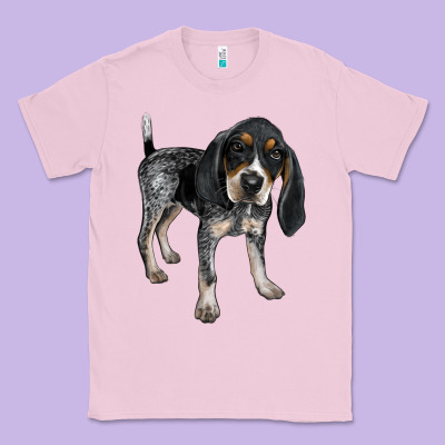 Bluetick Coonhound Classic Tee Designed By Lillyallendesigns