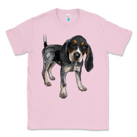 Bubblegum Pink bluetick coonhound Classic Tee - LillyAllenDesigns