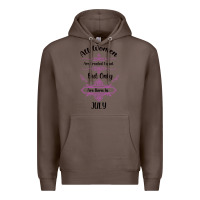 Coffee all women are created equal but only the smartest are born in july bla Premium Hoodie - Bettercallsaul