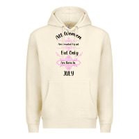 Sandshell all women are created equal but only the smartest are born in july bla Premium Hoodie - Bettercallsaul