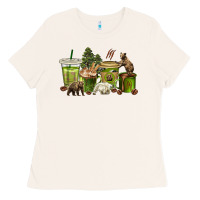 Bone bear coffee cups Ladies Tee - texasbilliewilder