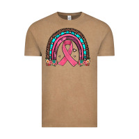 Vintage Coffee ribbon rainbow Vintage Tee - JahusDesignShop