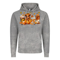 Cloud Rock Fall Autumn cow pumpkin coffee cups Vintage Hoodie - RanaPortraitStore