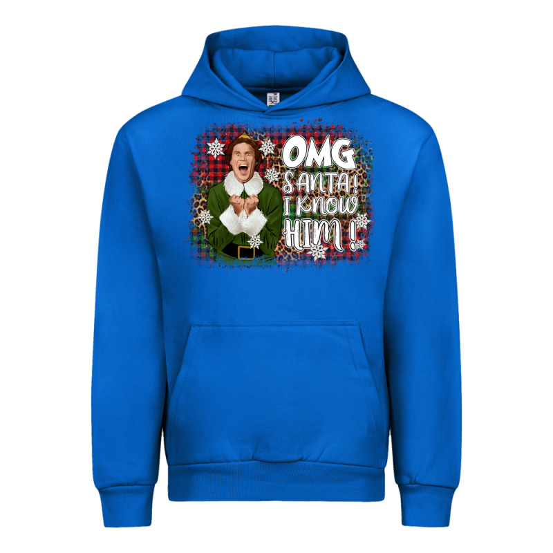 The Elf Omg Santa Urban Hoodie by CowGirlArtShop | Teevron
