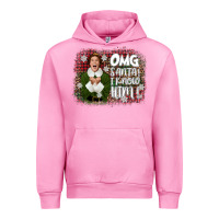 Fuchsia Pink the elf omg santa Urban Hoodie - CowGirlArtShop