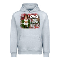 Heather Grey the elf omg santa Urban Hoodie - CowGirlArtShop