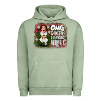 Pigment Oil Green the elf omg santa Urban Hoodie - CowGirlArtShop
