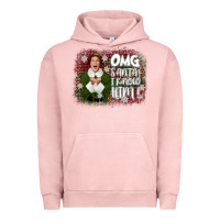 Pigment Salmon the elf omg santa Urban Hoodie - CowGirlArtShop