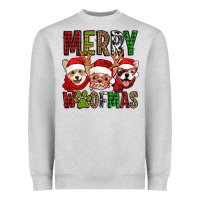 Merry Woofmas Dogs Heavyweight Sweatshirt | Teevron