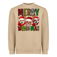 Mushroom merry woofmas dogs Heavyweight Sweatshirt - Jasminsmagicworld