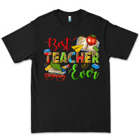 Black best teacher ever Premium Tee - texasbilliewilder