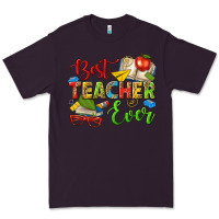 Plum best teacher ever Premium Tee - texasbilliewilder