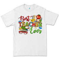 White best teacher ever Premium Tee - texasbilliewilder