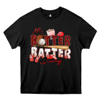 Black hey batter batter swing baseball Heavy Core Tee - Zillion Design Studio