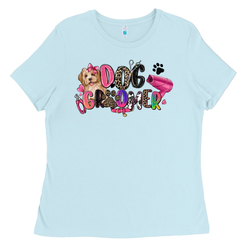 Dog Groomer Ladies Tee by Zillion Design Studio | Teevron