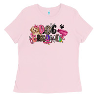 Bubblegum Pink dog groomer Ladies Tee - Zillion Design Studio