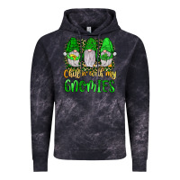 Cloud Black st patrick s chillin with my gnomies Vintage Hoodie - JahusDesignShop