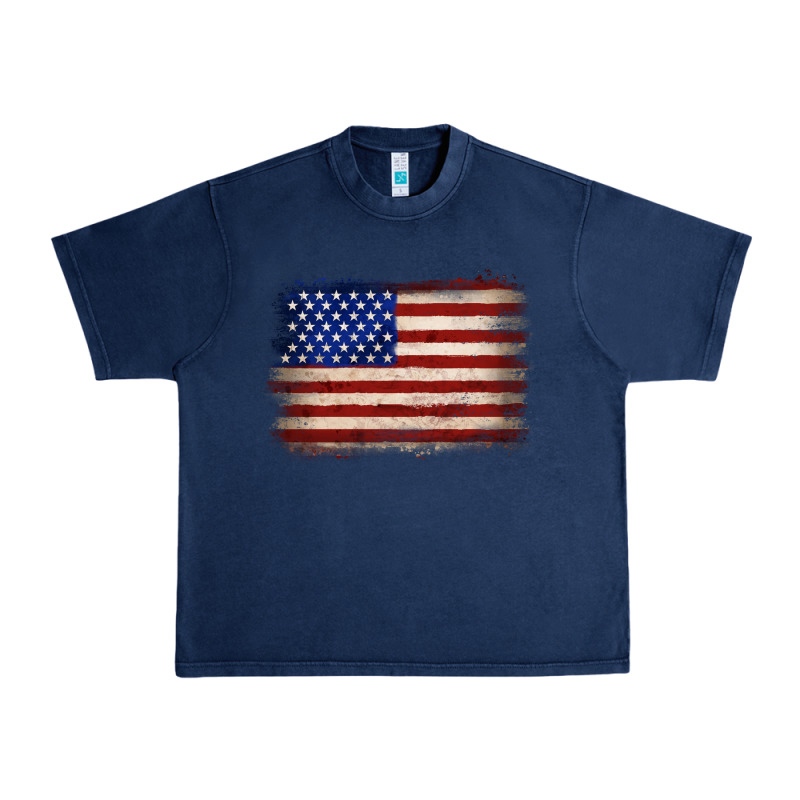 American Flag Urban Heavy Tee by JahusDesignShop | Teevron