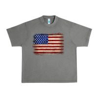 Tornado American flag Urban Heavy Tee - JahusDesignShop