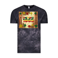Cloud Black juneteenth 1865 Vintage Tee - Artiststas
