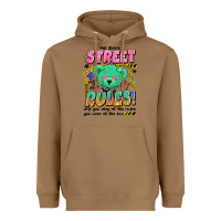 Toasted Coconut street rules Heavyweight Hoodie - Artiststas