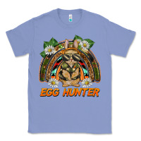 Colony Blue easter egg hunter  rabbit rainbow Classic Tee - BarkalooDesign