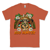 Copper easter egg hunter  rabbit rainbow Classic Tee - BarkalooDesign