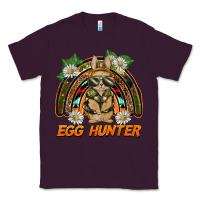 Plum easter egg hunter  rabbit rainbow Classic Tee - BarkalooDesign