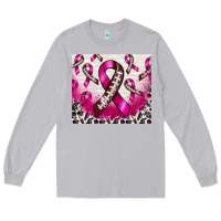 Moon Dust breast cancer american football ribbon Long Sleeve Tee - NancyCooperArtShop