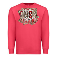 Cardinal dont get your tinsel in a tangle Premium Sweatshirt - SublimationCraftShop