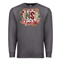 Charcoal Heather dont get your tinsel in a tangle Premium Sweatshirt - SublimationCraftShop