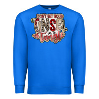 True Royal dont get your tinsel in a tangle Premium Sweatshirt - SublimationCraftShop