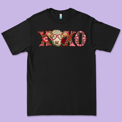 Xoxo Charolais Cow Premium Tee Designed By Ranaportraitstore